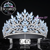 Corona para Quinceañera Plateada con Celeste