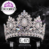 Corona para Quinceañera Plateado con Tornasol