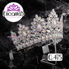 Corona para Quinceañera Plateado con Tornasol