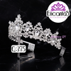 Corona para Quinceañera Plateado con Blanco