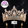 Corona para Quinceañera Dorada con Tornasol